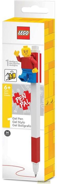 LEGO Stylo Gel Avec Figurine Couleur : Rouge (Rouge)