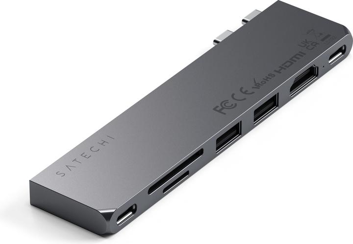 Actual product image Satechi Pro Hub Slim (USB-C, 7 ports)