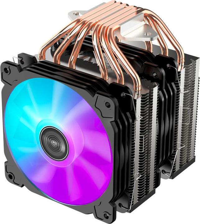 Produktbild Jonsbo CR-2100 CPU-Kühler Dual Tower, 2x 120mm (134 mm)