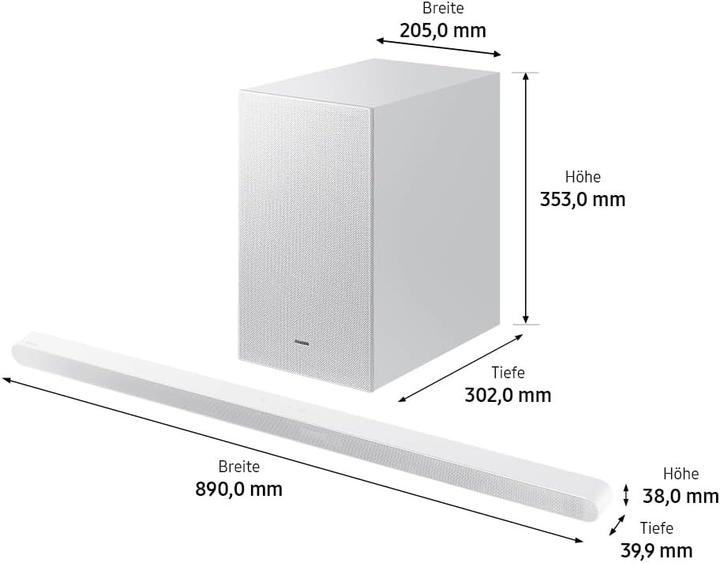 Produktbild Samsung HW-S711GD/ZG (250 W, 3.1 Kanal)