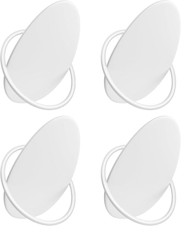 Songmics Garderobenhaken Kleiderhaken 4er Set Weiss