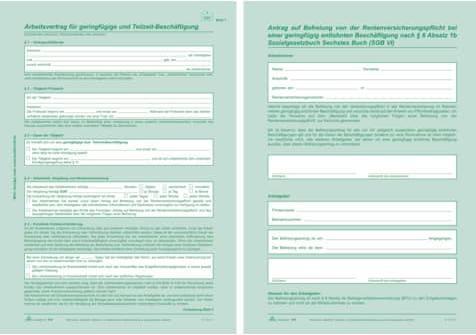 Actual product image Rnk Publisher Form "Employment contract for part-time employees" (10 x)
