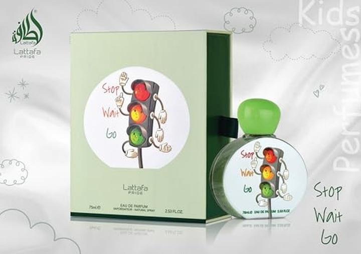 Produktbild Lattafa Perfumes Lattafa Pride Stop Wait Go For Kids Eau De Parfum Spray 2.53 Ounce 75ml (Eau de Parfum, 75 ml)