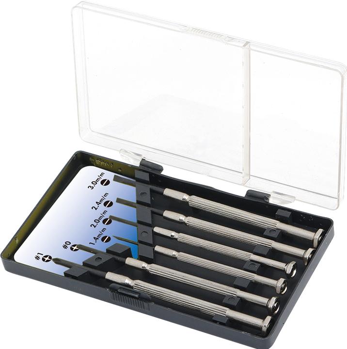 Actual product image LogiLink Precision Mechanic Screwdriver Set (Cross recess, Port)