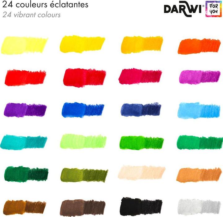 Produktbild Darwi For You FY - Aquarellfarbstifte (24x)