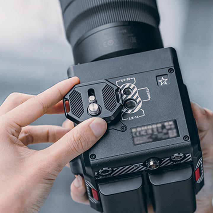 Produktbild Falcam F38 Quick Release dual screw thread plate V2 2969A (Stativ Schnellwechselplatte)