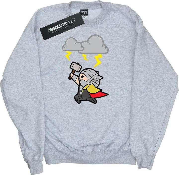 Image du produit - Sweat KAWAII THOR GOD OF THUNDER - Homme (M)