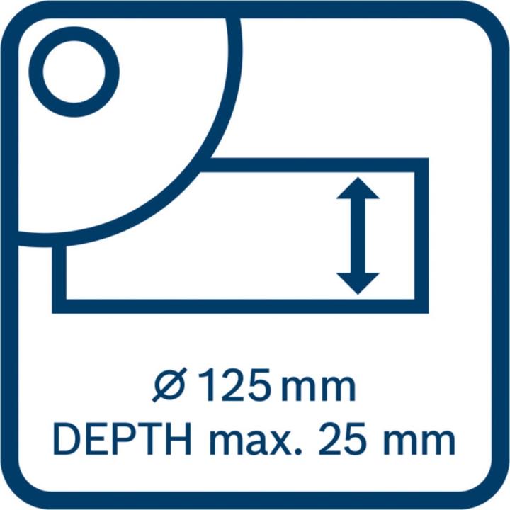 Actual product image Bosch Professional Gde 125 Ea-S