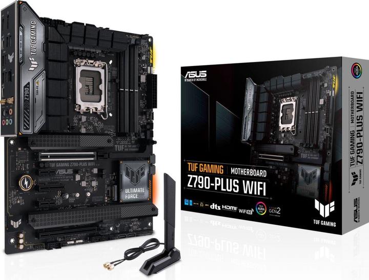 Actual product image ASUS MB TUF GAMING Z790-PLUS WIFI (Intel,1700,DDR5,ATX) (LGA 1700, Intel Z790, ATX)