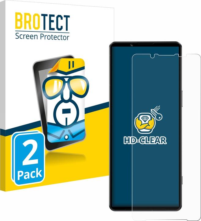 Actual product image BROTECT Screen Protector Clear (2 pcs., Sony Xperia 1 IV)