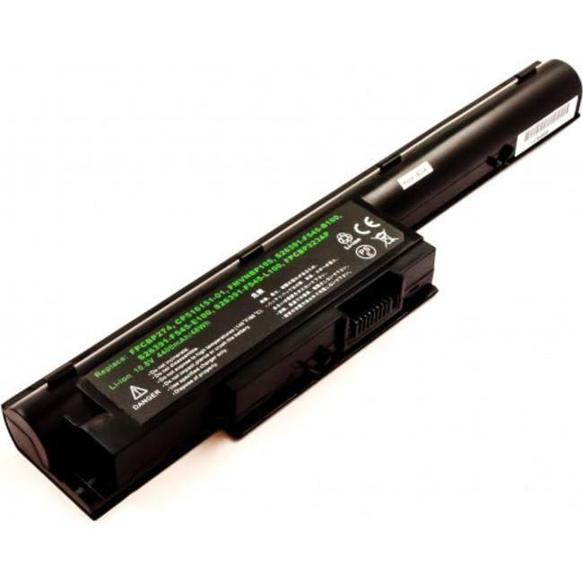 CoreParts Laptop Battery for Fujitsu (6 Zellen, 4400 mAh), Notebook Akku, Schwarz