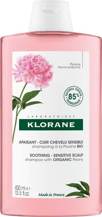 Immagine prodotto Klorane Beruhigendes Shampoo mit BIO-Pfingstrose (400 ml, Shampoo liquido)
