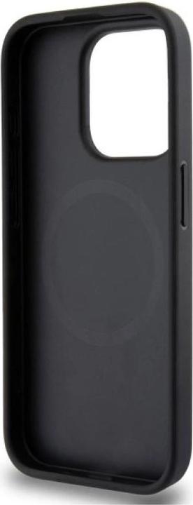 Actual product image DKNY - Leather Hardcase Grained PU Metal Logo MagSafe (DKHMP15XPGHLME) - iPhone 15 Pro Max - Beige (Apple iPhone 15 Pro Max)