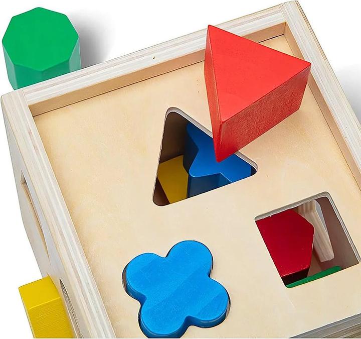 Produktbild Melissa & Doug Melissa and Doug - Shape Sorting Cube - (575)