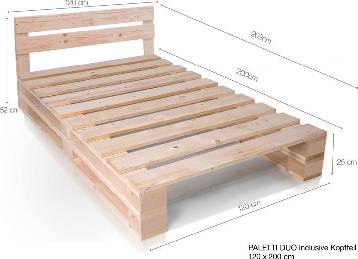 Produktbild Möbel-Eins Paletti (120 x 200 cm)