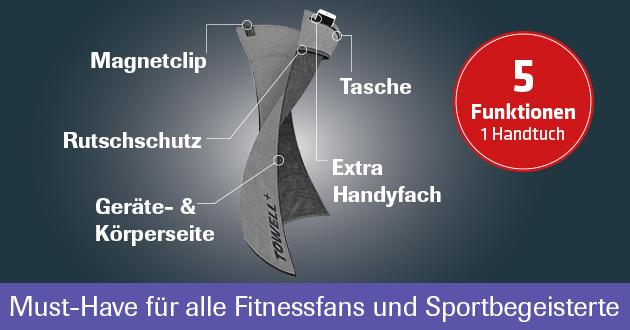 Actual product image Towell+ Sports towel