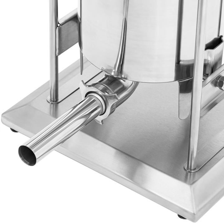 Produktbild Royal Catering Wurstfüller 350 W 25 l Fusspedal Wurstfüllmaschine 4 Füllrohre Wurstmaschine