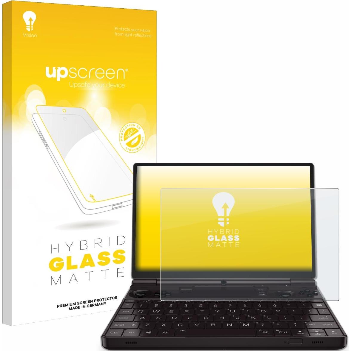 upscreen Reflection Shield Panzerglasfolie Matt (2023"), Notebook Schutzfolie
