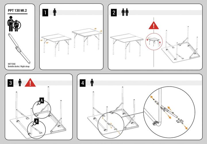 Image du produit Pongori Tischgeruest Ersatzteil