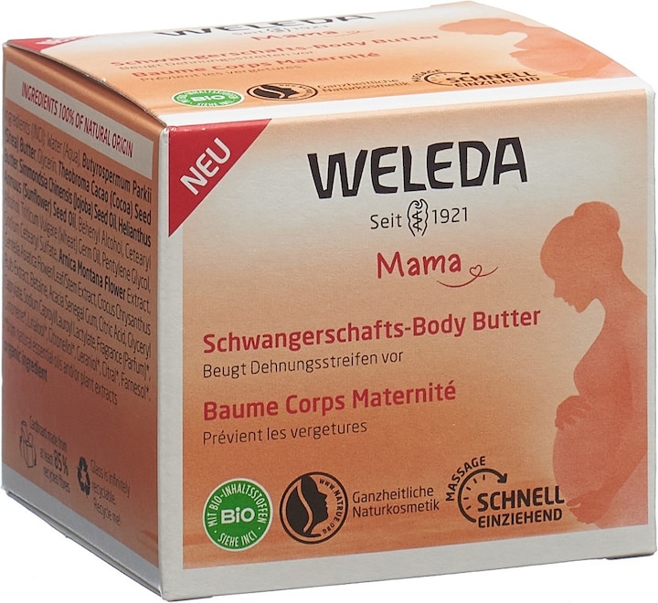 Weleda Schwangerschafts-Body Butter (Body Butter, 150 ml)