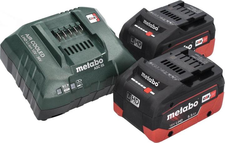 Actual product image Metabo KS 18 LTX 57 Battery Circular Saw 18V 165x20mm + 2x Battery 5,5Ah + Charger + MetaLoc