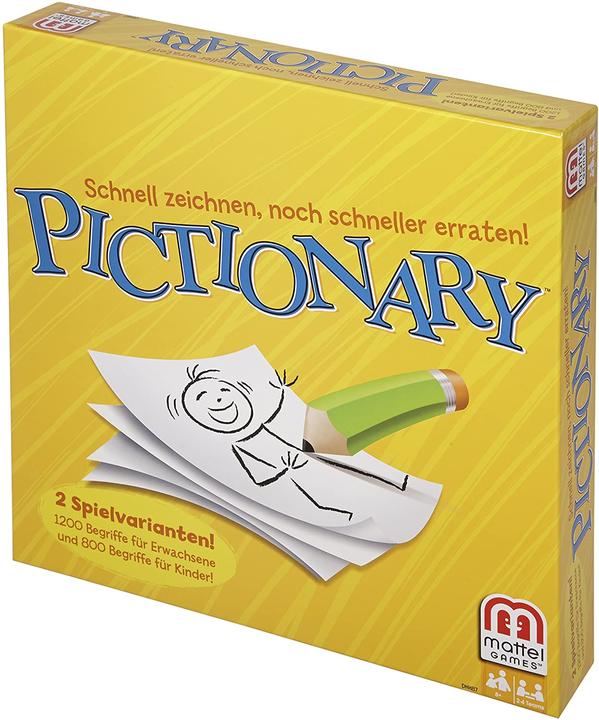 Actual product image Mattel Games Pictionary (German)