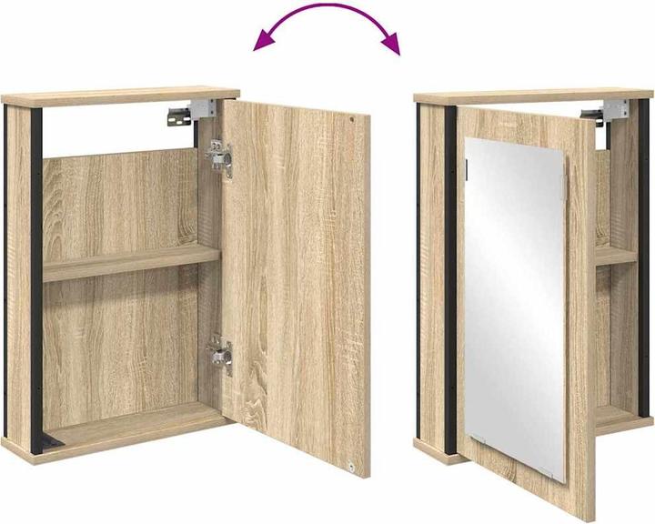 Actual product image vidaXL Spiegelschrank (12 x 12 x 60 cm)