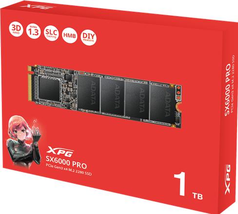 Image du produit Adata XPG SX6000 Pro (1000 Go, M.2 2280)