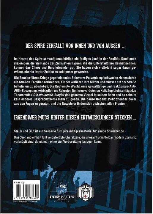 Produktbild SYMSPIR2 - SPIRE: Staub und Blut - Broschüre, 24 Seiten (DE-Ausgabe) (Deutsch)