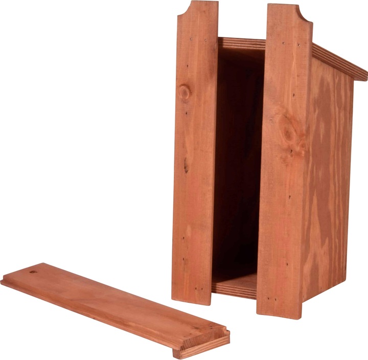 Actual product image Dobar Nest Box with Motif House Sparrow 17 x 18 x 35 cm