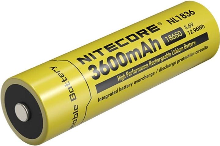 Nitecore Li-Ion battery type 18650 - 3600mAh - NL1836