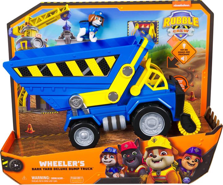 Produktbild Spin Master Paw Patrol Rubble und Crew Wheeler Deluxe Truck