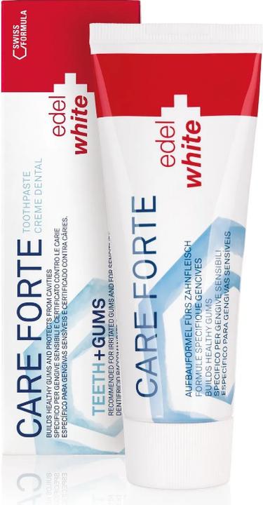 Actual product image Edel + White edel+white Care Forte Zahnpasta (75 ml)