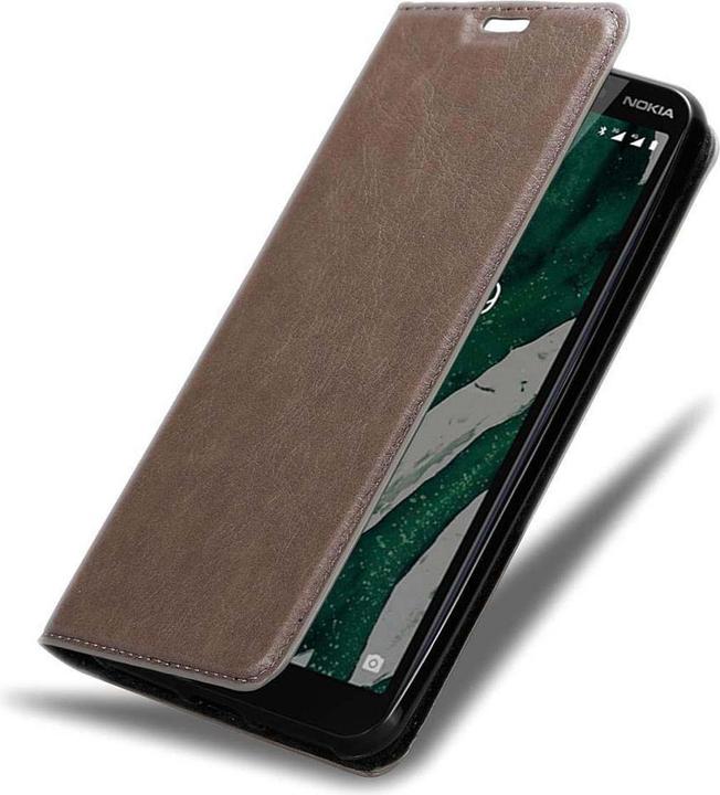 Actual product image Cadorabo Book Invisible Magnet Cover (Nokia 1 Plus)