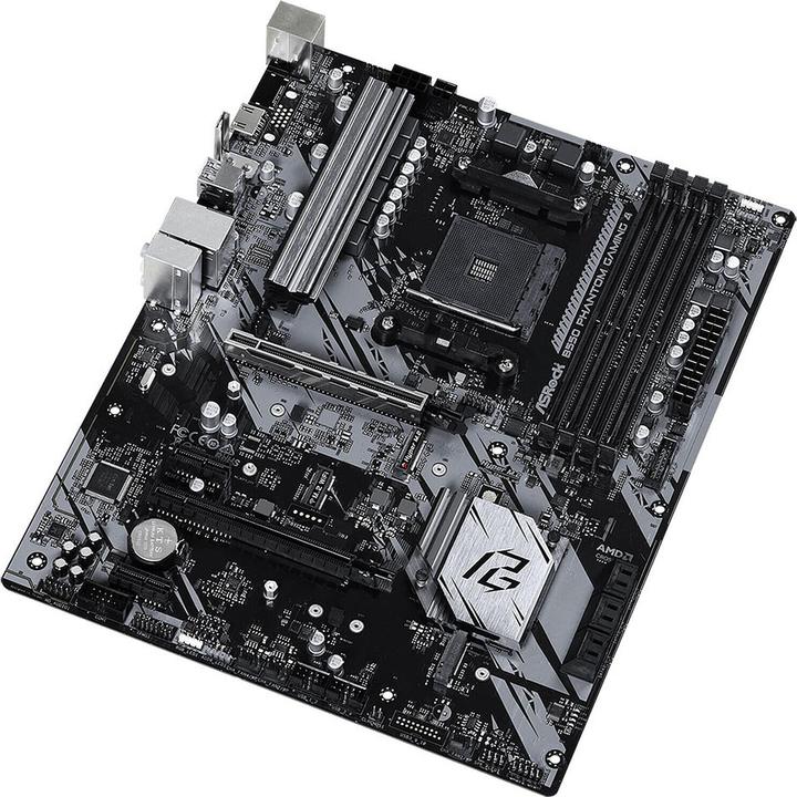 Productafbeelding AsRock B550 Phantom Gaming 4 (AM4, AMD B550, ATX)