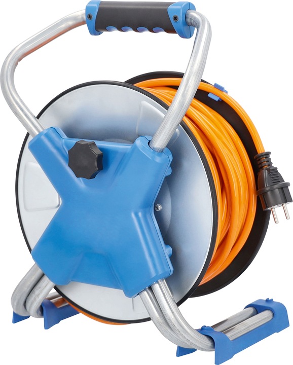 Actual product image As - Schwabe Metal cable reel with protective insulation (50 m, 1.50 mm²)