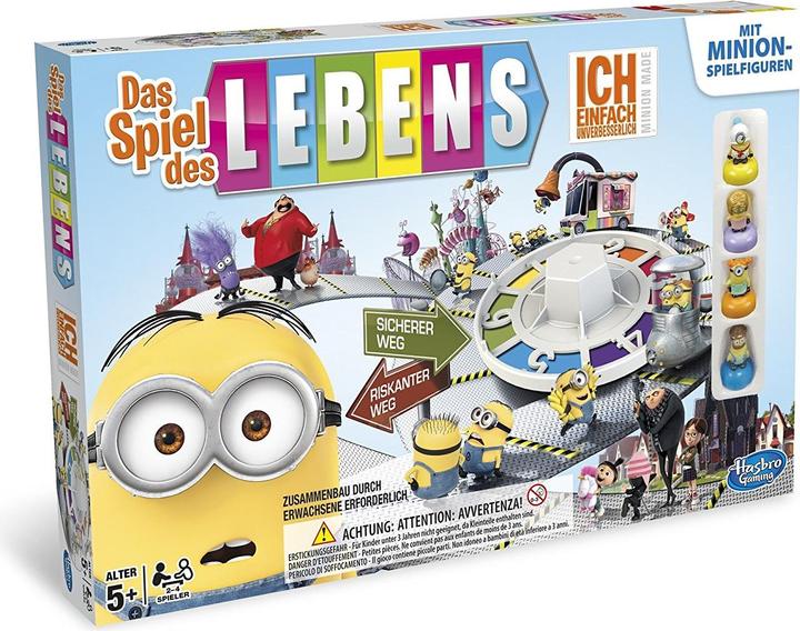 Produktbild Hasbro Das Spiel des Lebens Minions (Deutsch)