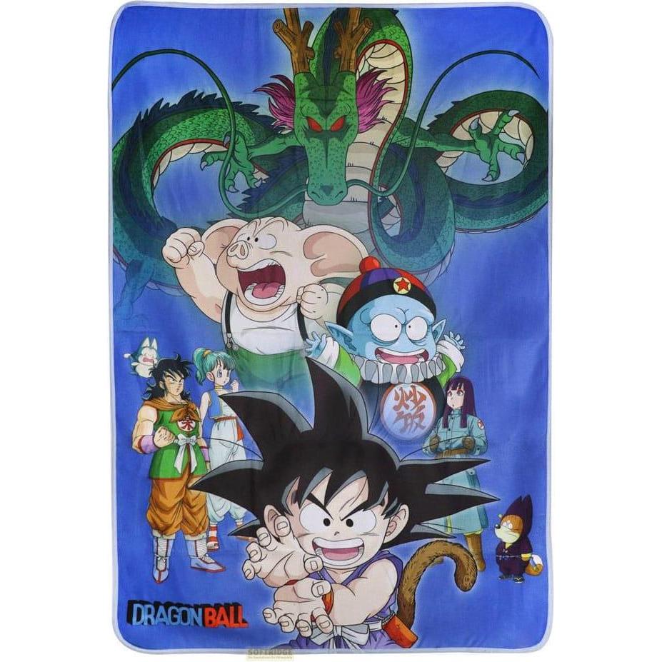 SD Toys Dragon Ball Fleecedecke Shenron and Heroes 100 x 150 cm, Weiteres Gaming Zubehör