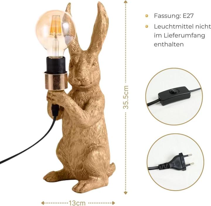 Produktbild Hermex Hasenlampe (E27)
