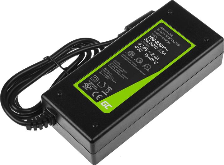 Actual product image GreenCell Charger Green Cell 42V do hulajnogi Xiaomi Mijia M365, M365