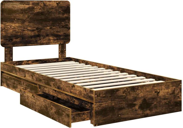 Image du produit vidaXL Aufbewahrungsbettgestell (90 x 190 cm)