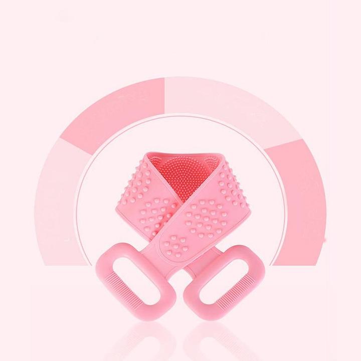 Immagine prodotto JTI Strumenti esfolianti per la doccia - silicone - rosa