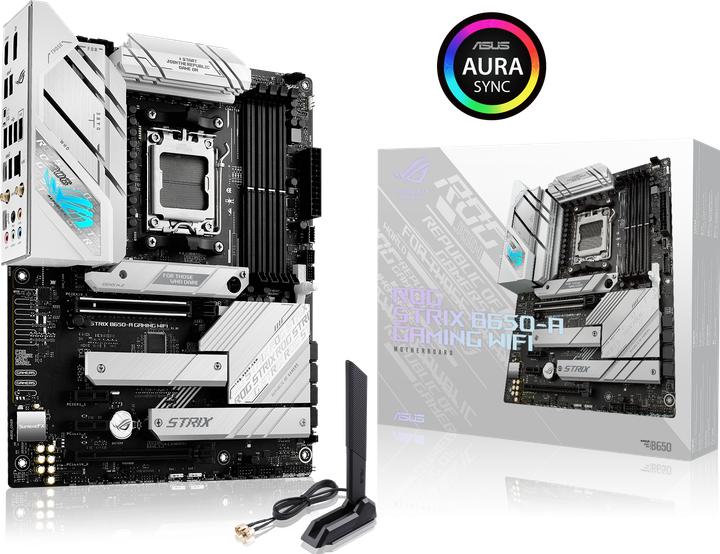 Image du produit ASUS ROG Strix B650-A Gaming Wifi (AM5, AMD B650, ATX)