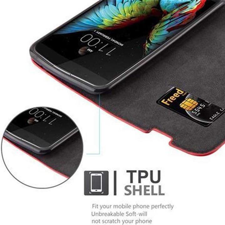 Productafbeelding Cadorabo Boek Onzichtbare Magneethoes (LG K10)