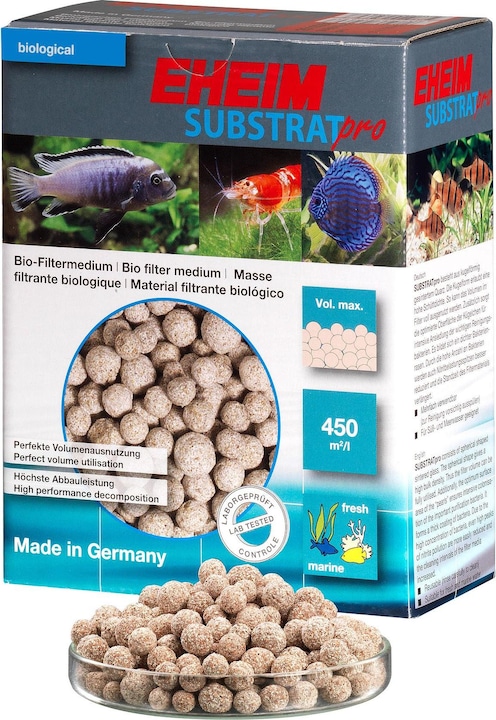 Actual product image Eheim Filter Mass Substrate Pro S 250ml (Internal filters, Fresh water, Sea water)