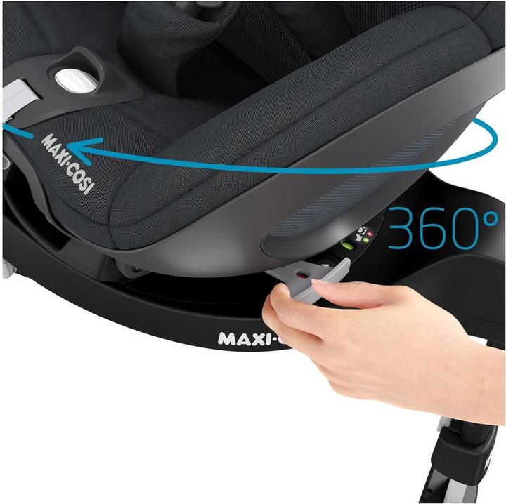 Actual product image Maxi-Cosi Pebble 360 with Familyfix 360 (Baby car seat)