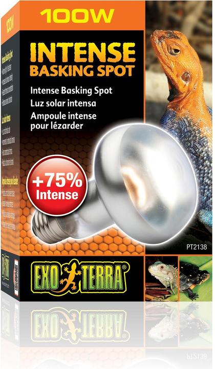 Image du produit Exo Terra Sun Glo Heat Spot Lamp TB 100W (UVA)