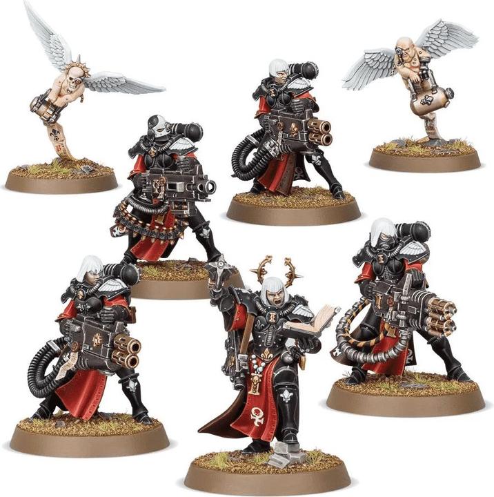 Immagine prodotto Games Workshop Warhammer 40k - Squadra di Retributori Adepta Sororitas (Materiale sintetico)