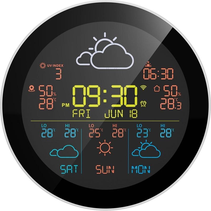 Tesla TEDE00044, Wetterstation, Schwarz