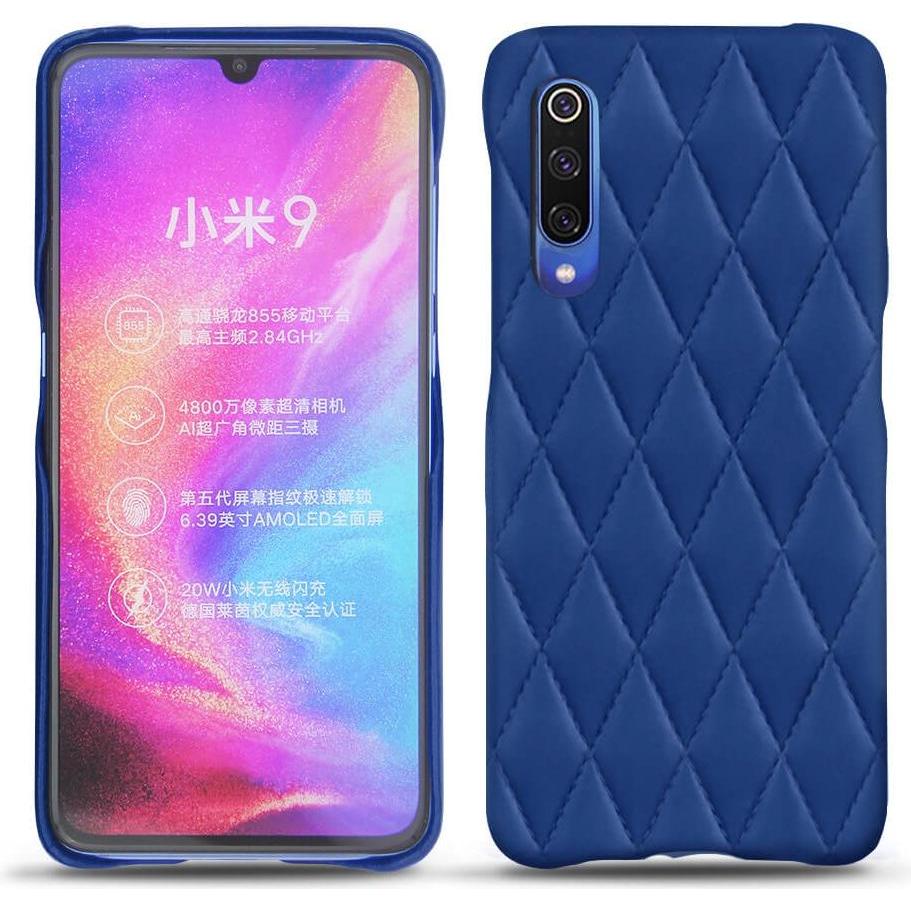 Thumbnail - Noreve Lederschutzhülle (Xiaomi Mi 9), Smartphone Hülle, Blau